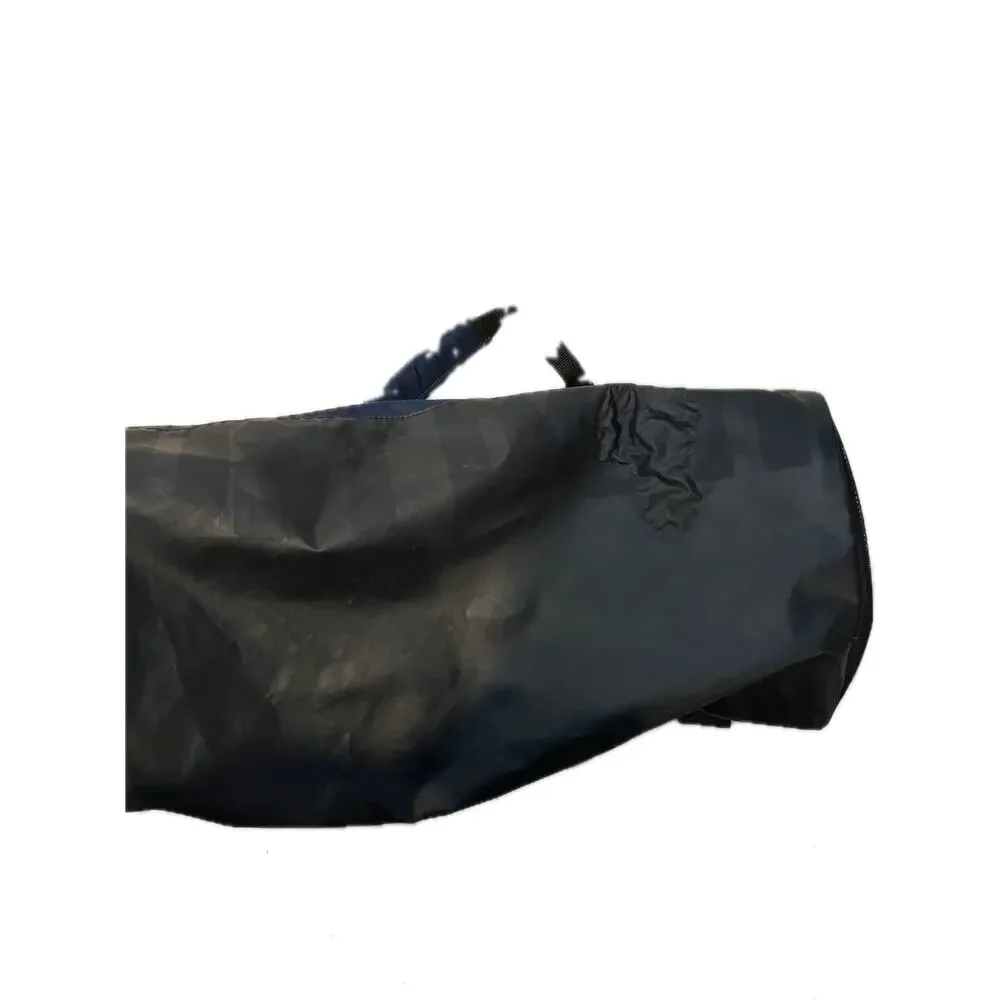 Nike Brasilia 9.5 Blue Black Medium 60L Duffel Gym Bag